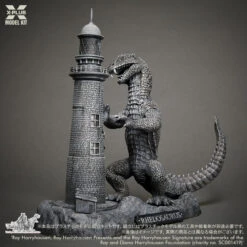 XPlus 1/72 Ray Harryhausen Rhedosaurus Plastic Model (The Beast From 20,000 Fathoms)