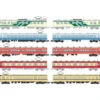 Tomytec The Tetsudou Collection Series No.18 1 Carton (10 Trains) (N Scale) -Model Shop 4543736251385 1 87512.1586244017