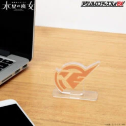 Bandai Acrylic Logo Display EX Asticassia School Of Technology Mobile Suit Gundam: The Witch From Mercury