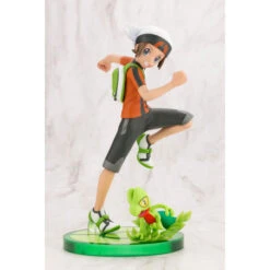 Kotobukiya ARTFX J Pokemon Brendan With Treecko 1/8 Scale Figure Limited Bonus Set -Model Shop artfx j pokemon brendan with treecko 18 scale figure limited bonus set 2