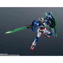 Bandai GUNDAM UNIVERSE GNT-0000 00 QAN[T] Mobile Suit Gundam 00: A Wakening Of The Trailblazer -Model Shop gundam universe gnt 0000 00 qan t mobile suit gundam 00 a wakening of the trailblazer 5