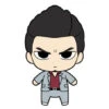KADOKAWA Kazuma Kiryu Yakuza Like A Dragon Kiwami Plushie And Tin Badge Set -Model Shop kazuma kiryu yakuza like a dragon kiwami plushie and tin badge set