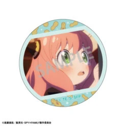 Pick Chara Hologram Tin Badge Anya Spy X Family 8 Pack BOX -Model Shop pick chara hologram tin badge anya spy x family 8 pack box 1