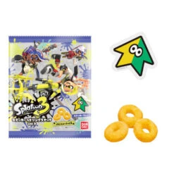 Bandai Splatoon 3 Ring Snack With Sticker Vol.2 20Pack BOX CANDY TOY -Model Shop splatoon 3 ring snack with sticker vol2 20pack box candy toy 1